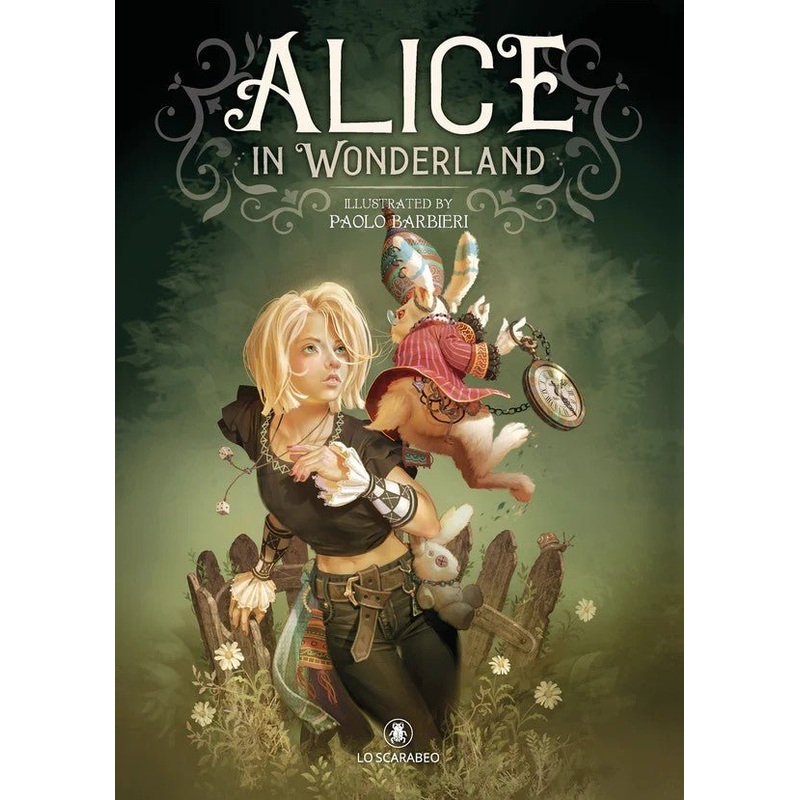Alice in wonderland book Book illustrated by Paolo Barbieri Lo Scarabeo