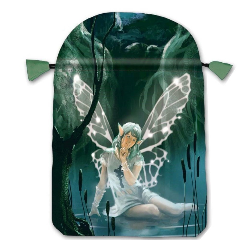 Fairy Satin Bag for Tarot Cards Lo Scarabeo