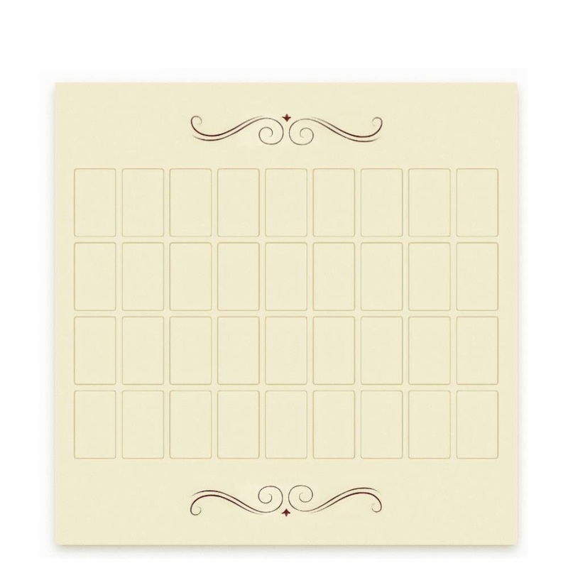 Grand Tableau Lenormand Tarot Cloth Lo Scarabeo