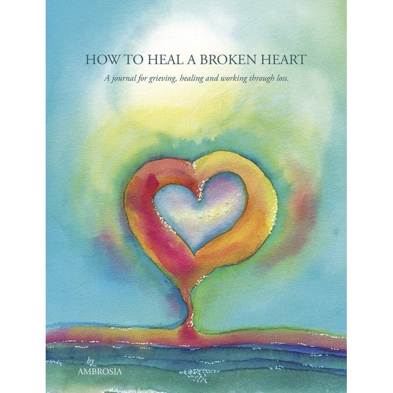 How to heal a broken heart a journal Blue Angel