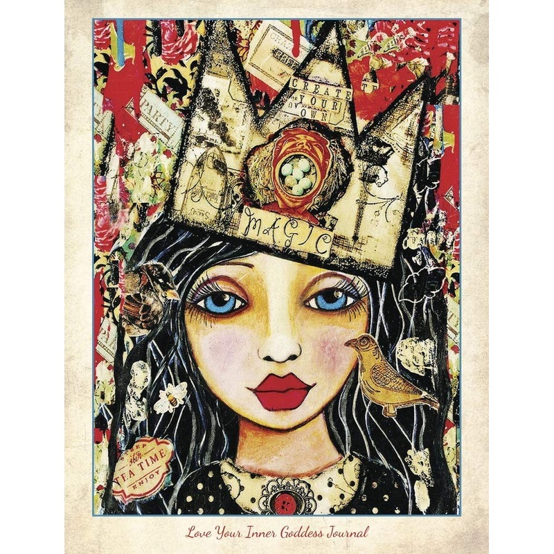 Love Your Inner Goddess Journal Blue Angel