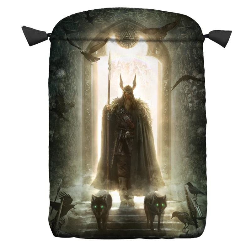 Runnic Satin Bag for Tarot Cards Lo Scarabeo
