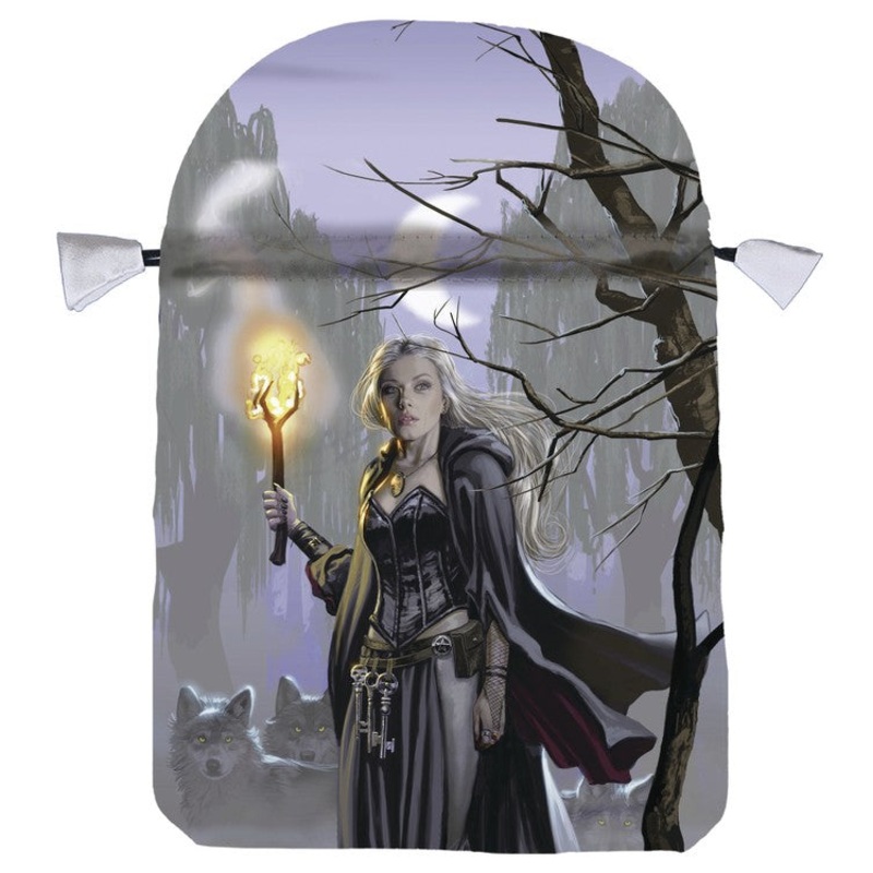 Witches Moon satin bag for Cards Llewellyn