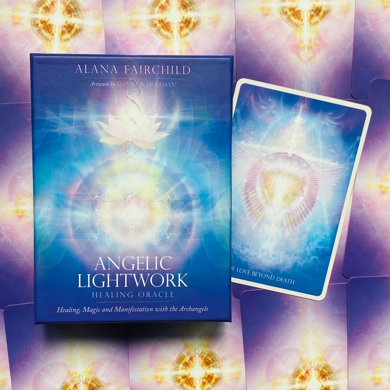 Angelic Lightwork Healing oracle Blue Angel