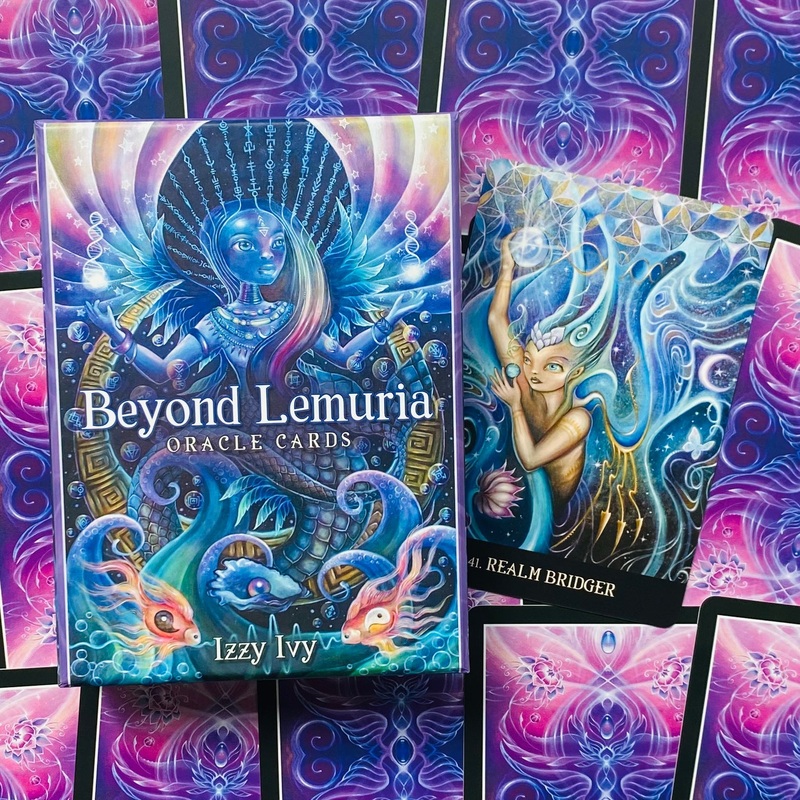 Beyond Lemuria Oracle Cards Blue Angel