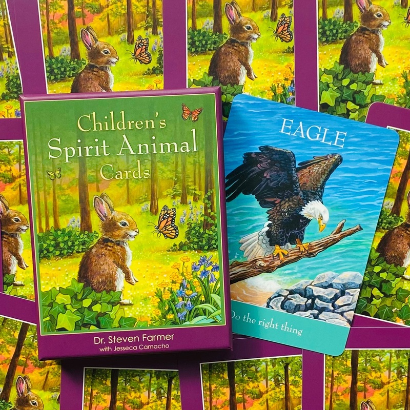 Childrens Spirit Animal Cards Blue Angel
