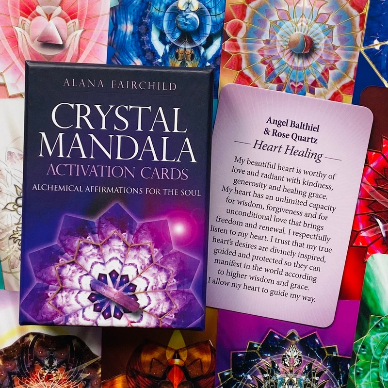 Crystal Mandala Activation Cards Blue Angel