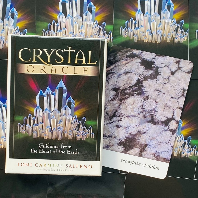 Crystal Oracle cards Blue Angel