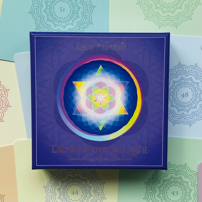 Dimensions Of Light Oracle Cards Blue Angel