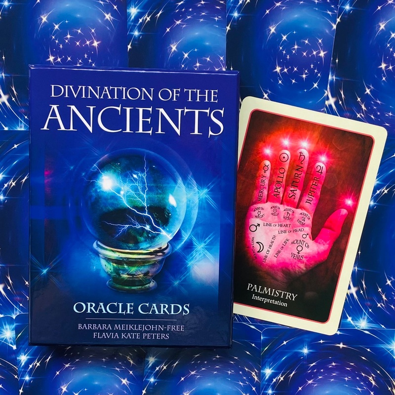 Divination of the Ancients Oracle cards Blue Angel
