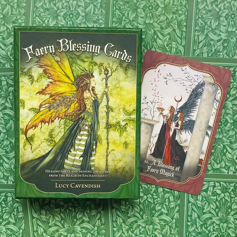 Faery Blessing Cards Blue Angel