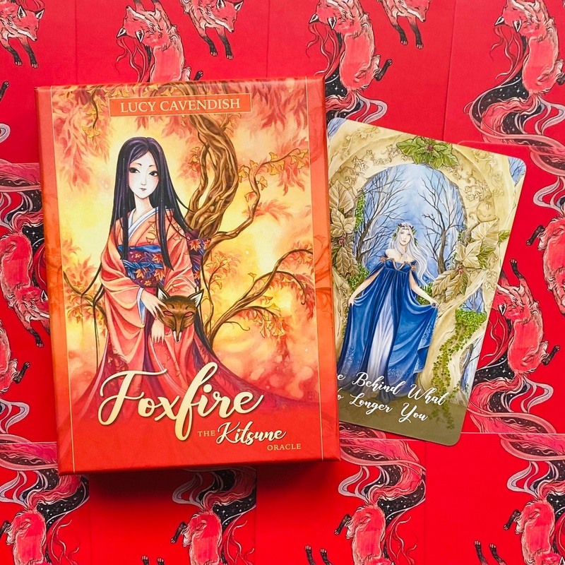 Foxfire The Kitsune Oracle cards Blue Angel