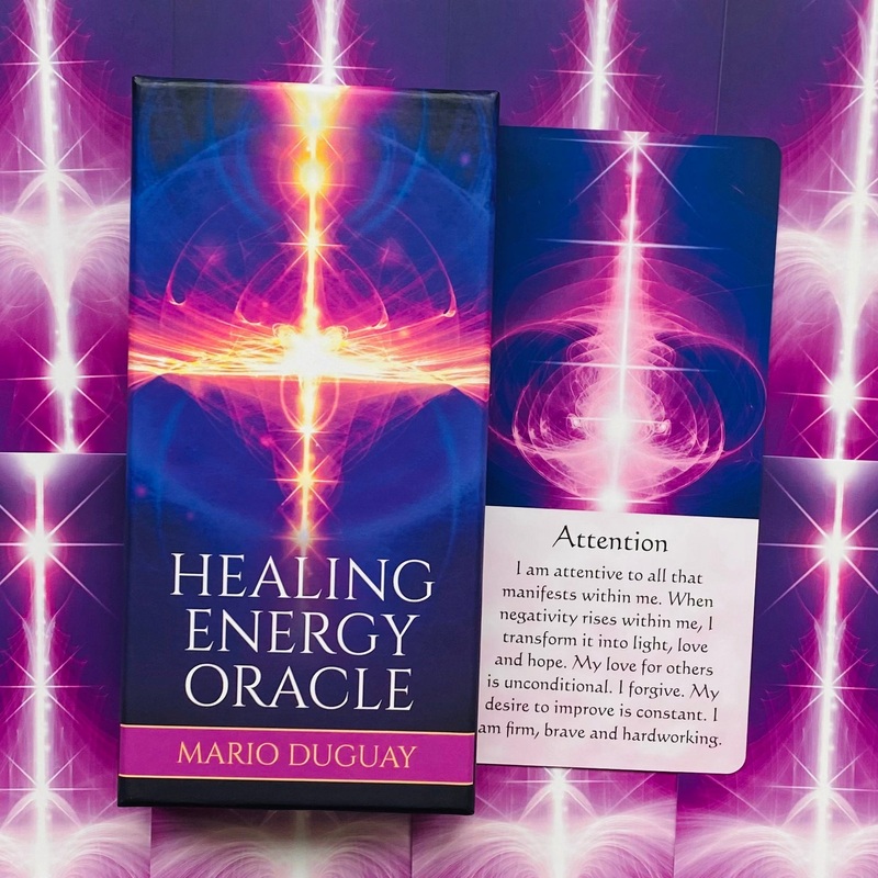 Healing Energy Oracle cards Blue Angel