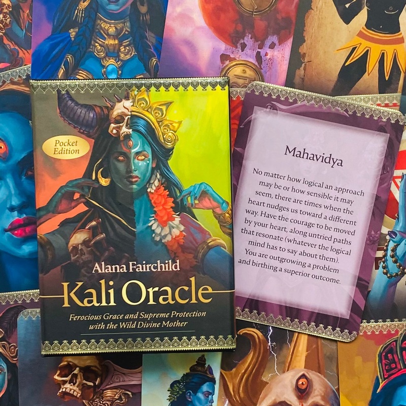 Kali Oracle Pocket Edition Cards Blue Angel