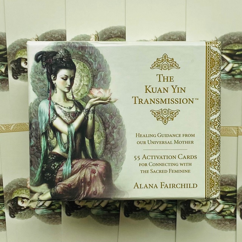 Kuan Yin Transmission Oracle Cards Blue Angel