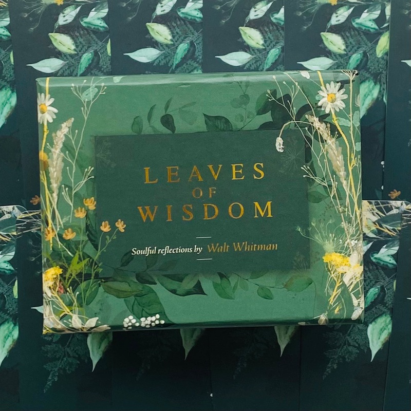 Leaves of Wisdom cards Blue Angel