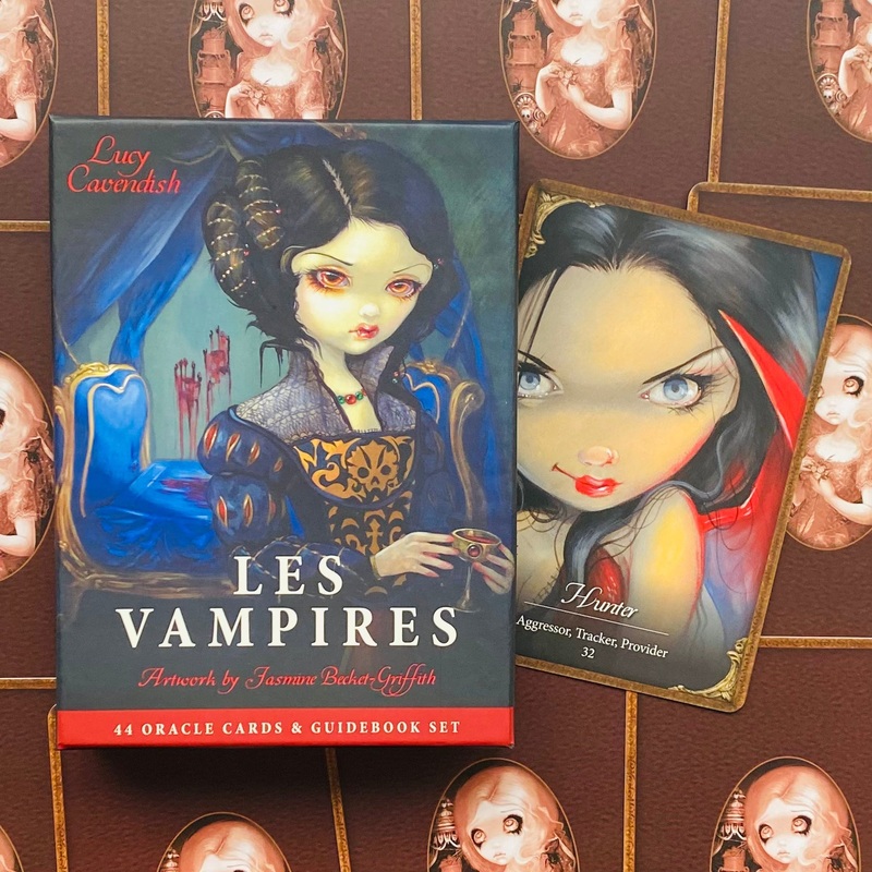 Les Vampires Oracle Cards Blue Angel