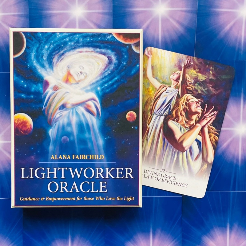 Lightworker Oracle cards Blue Angel