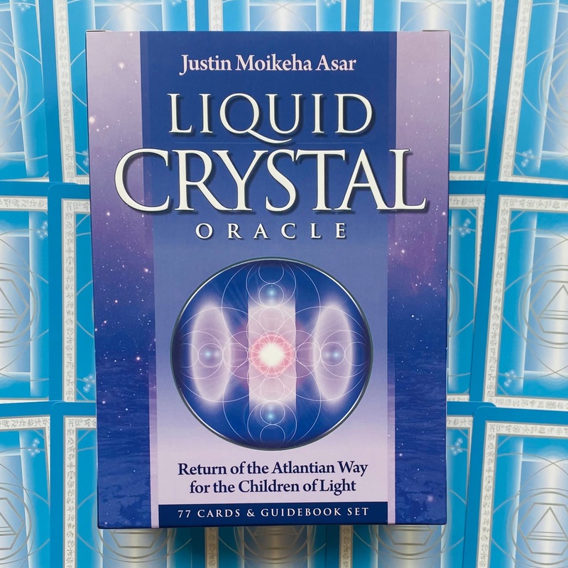 Liquid Crystal Oracle Cards Blue Angel