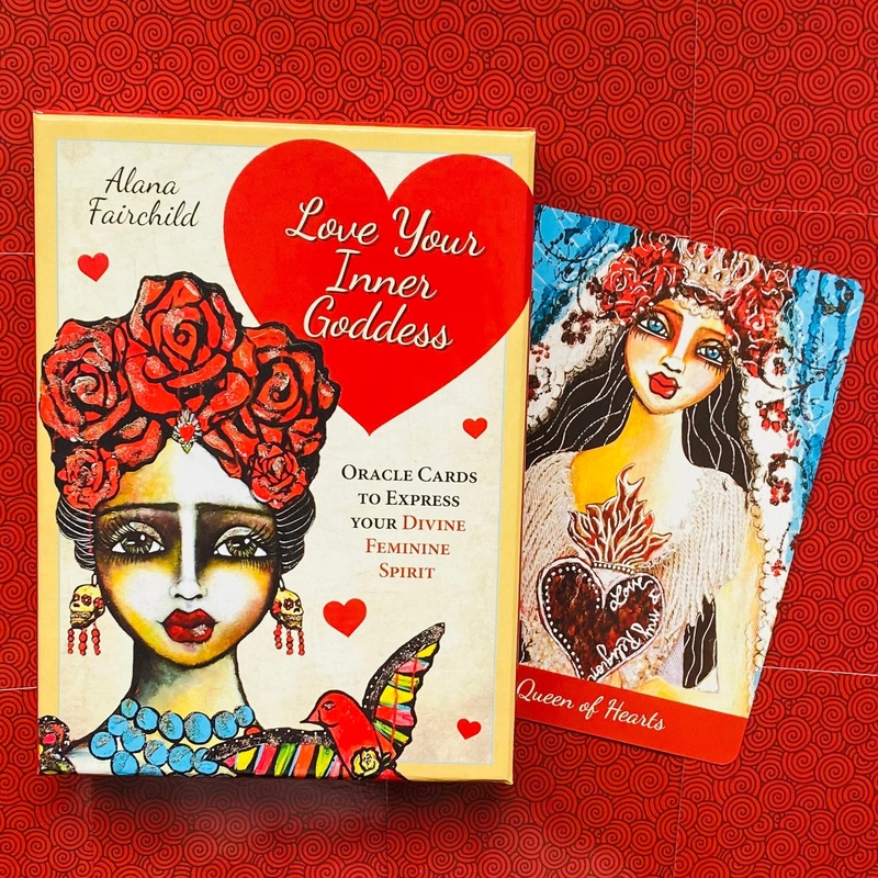 Love Your Inner Goddess Oracle cards Blue Angel