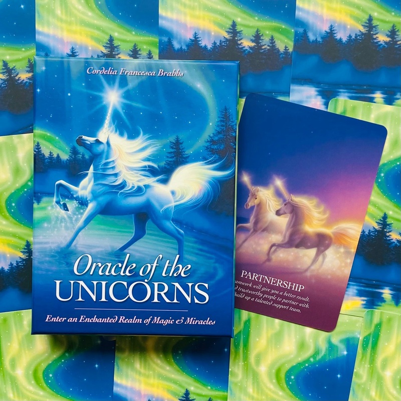 Oracle of the Unicorns cards Blue Angel