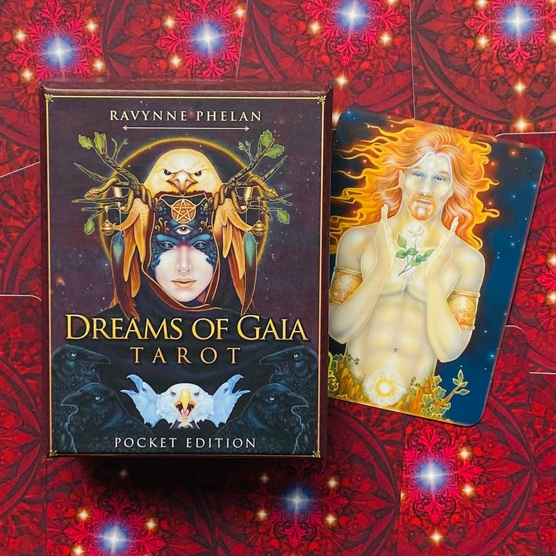 Pocket Dreams Of Gaia Tarot cards Blue Angel
