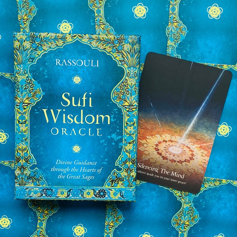 Sufi Wisdom Oracle Cards Deck Blue Angel