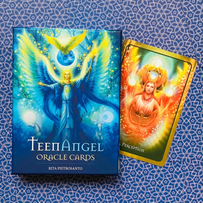 TeenAngel Oracle Cards taro cards Blue Angel
