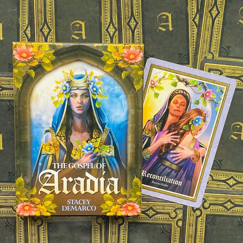 The Gospel of Aradia Oracle cards Blue Angel