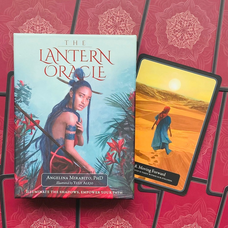 The Lantern Oracle cards Blue Angel