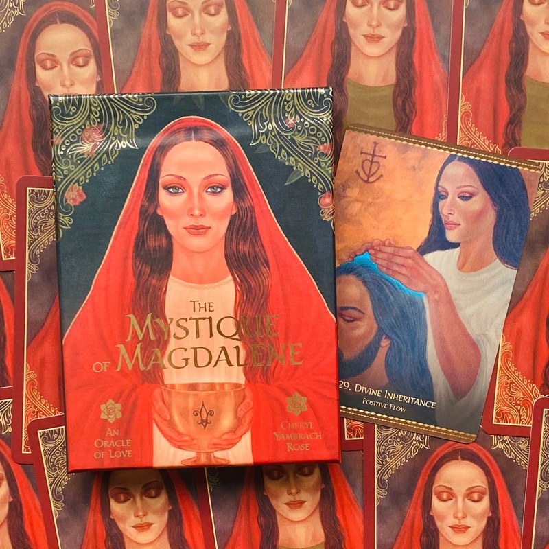The Mystique Of Magdalene Oracle Cards Blue Angel