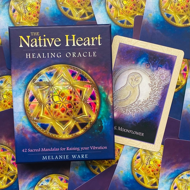 The Native Heart Healing Oracle cards Blue Angel