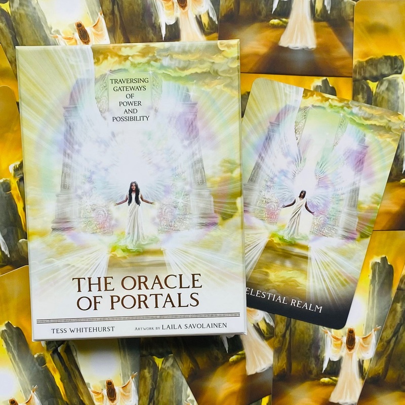 The Oracle Of Portals cards Blue Angel
