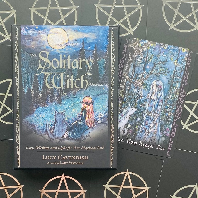 The Solitary Witch Oracle Cards Blue Angel