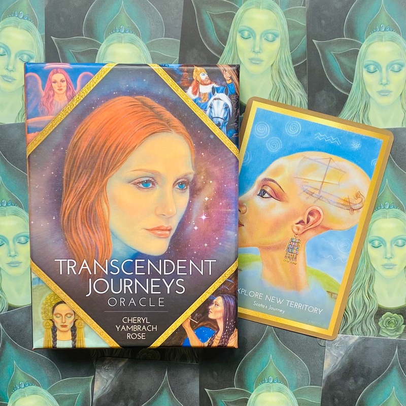 Transcendent Journeys Oracle Cards Blue Angel
