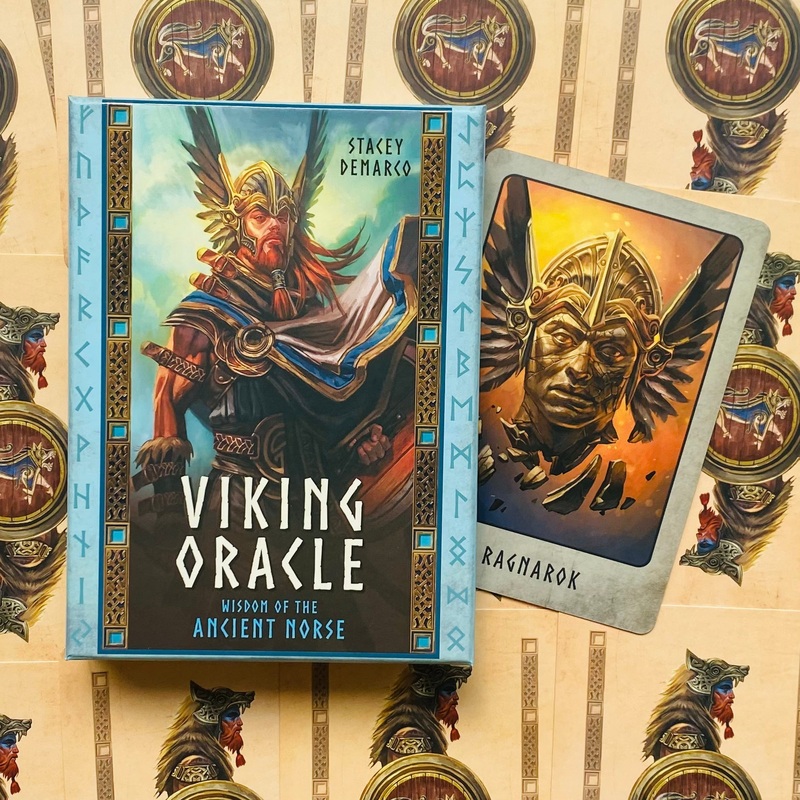 Viking Oracle Cards Blue Angel
