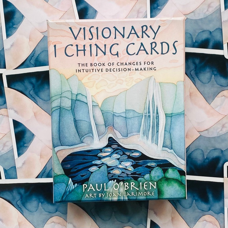 Visionary I Ching oracle cards Blue Angel