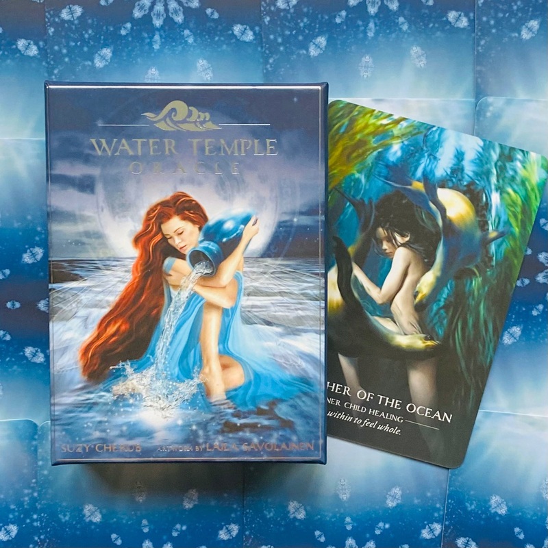 Water Temple Oracle Cards Blue Angel
