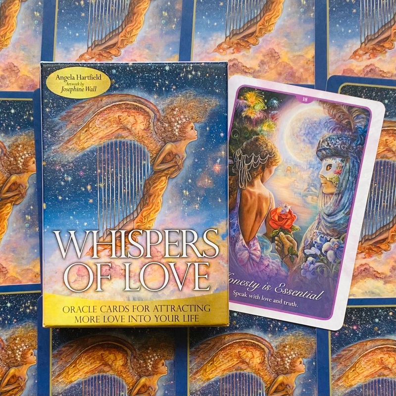 Whispers of love Oracle Cards Blue Angel