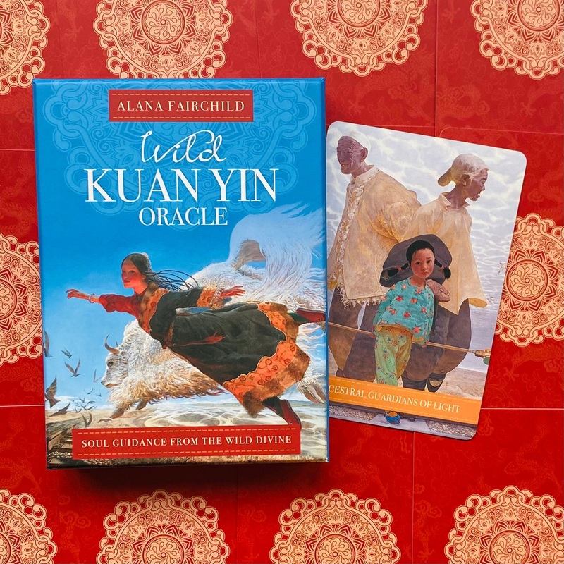 Wild Kuan Yin Oracle Cards Blue Angel