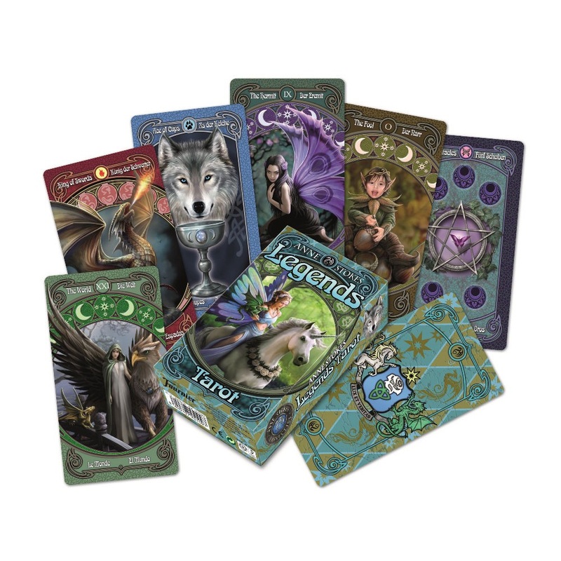 Anne Stokes Legends Tarot cards Fournier