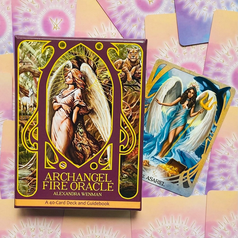 Archangel Fire Oracle Cards Findhorn Press