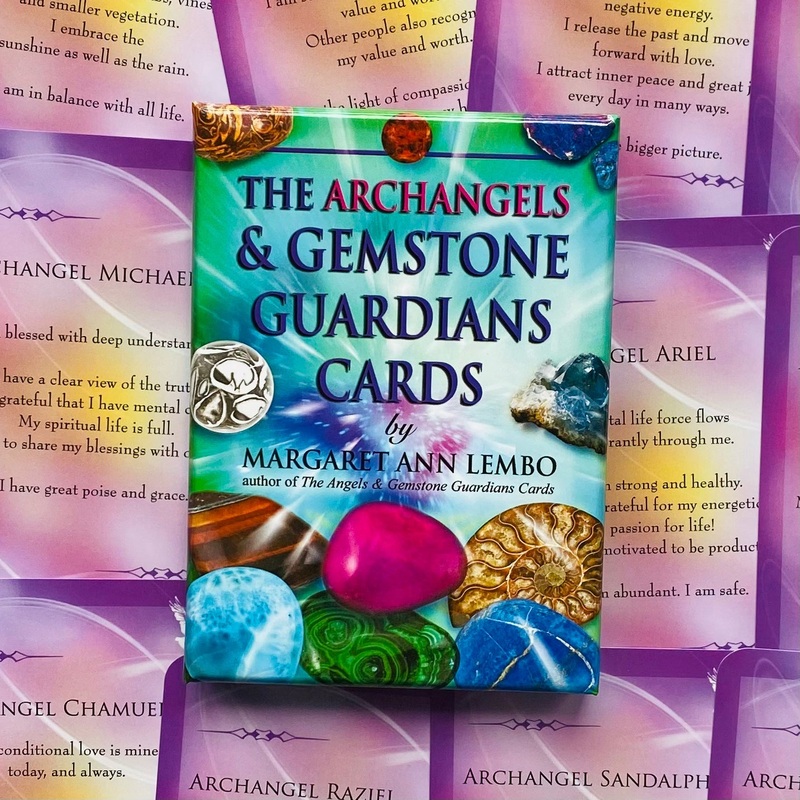 Archangels and Gemstone Guardians Oracle Cards Findhorn Press