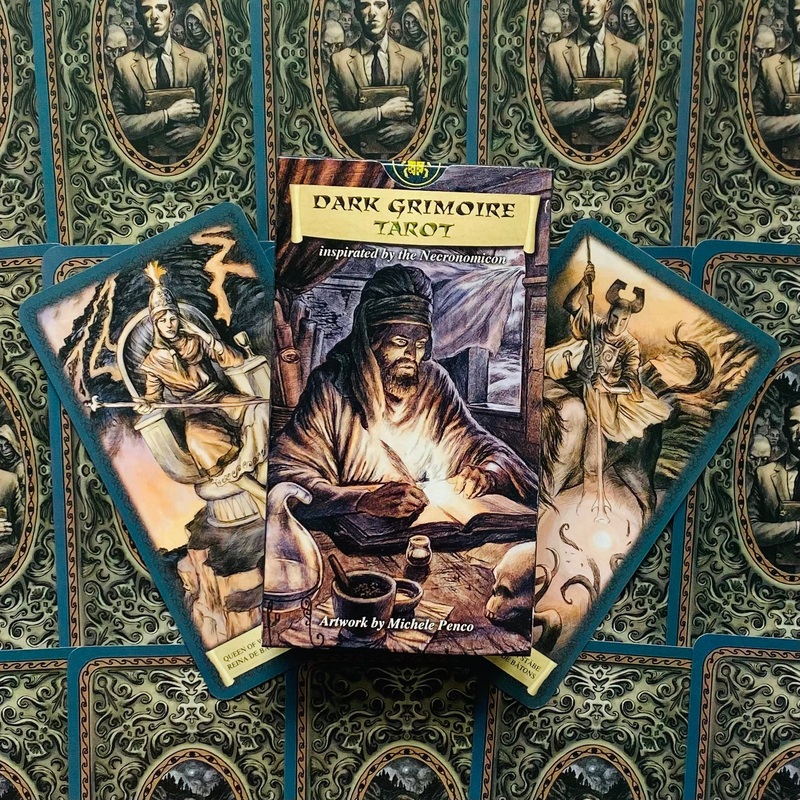 Dark Grimoire Tarot Cards Lo Scarabeo