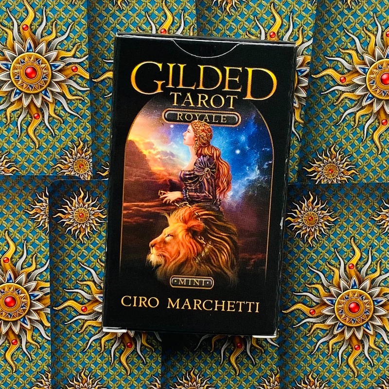 Gilded Tarot Royale Mini cards Llewellyn