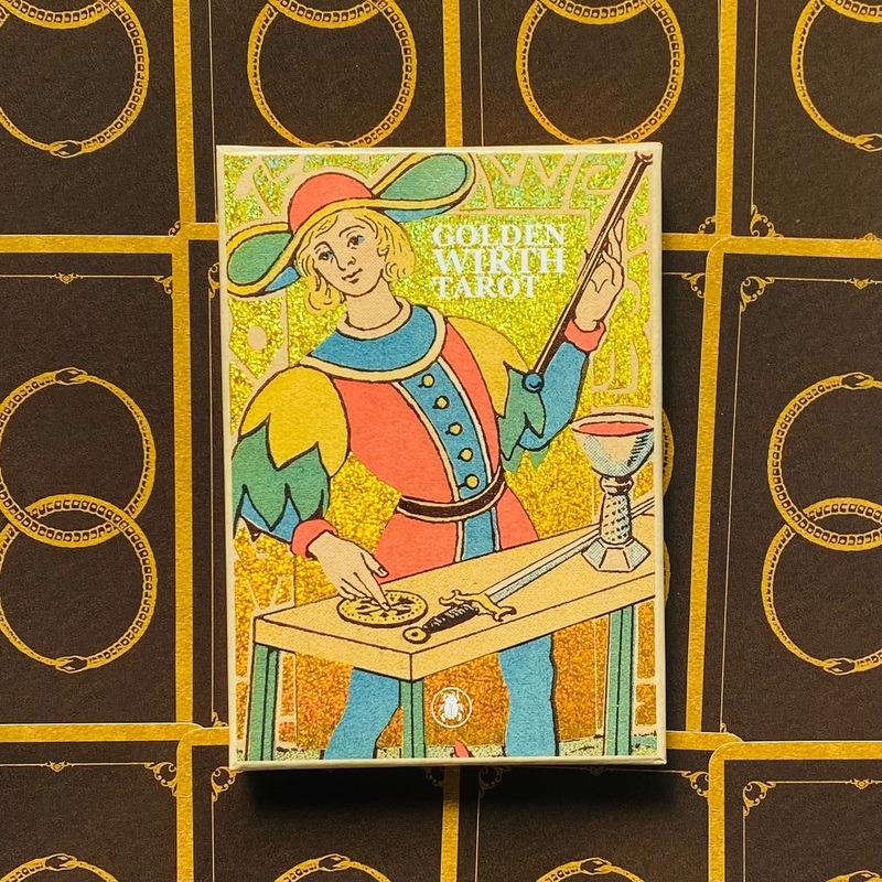 Golden Wirth Tarot Cards Lo Scarabeo