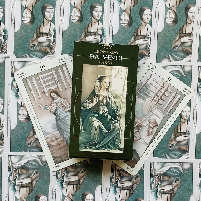 Leonardo Da Vinci Tarot Cards Lo Scarabeo