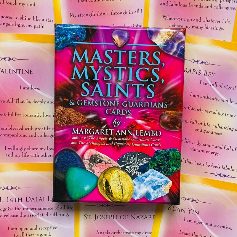 Masters Mystics Saints and Gemstone Guardians Cards Findhorn Press