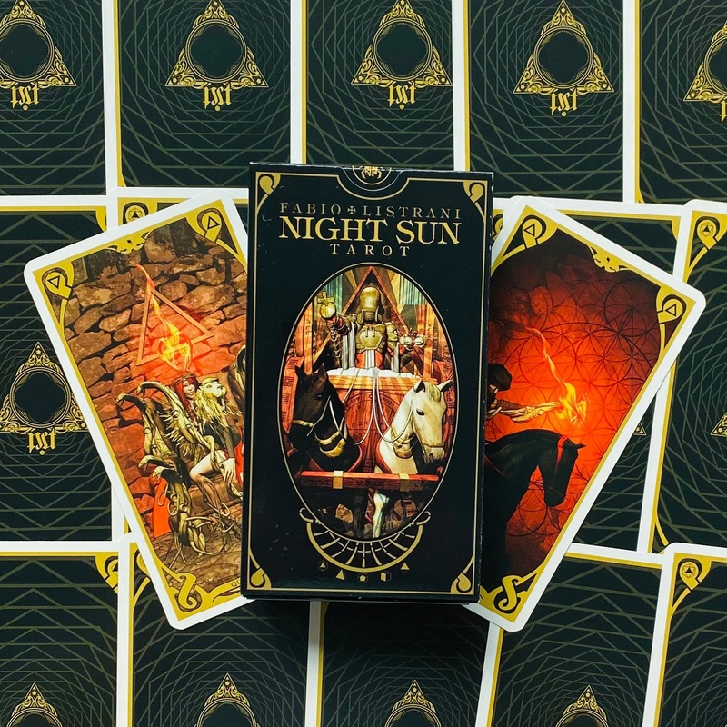 Night Sun Tarot Cards Lo Scarabeo