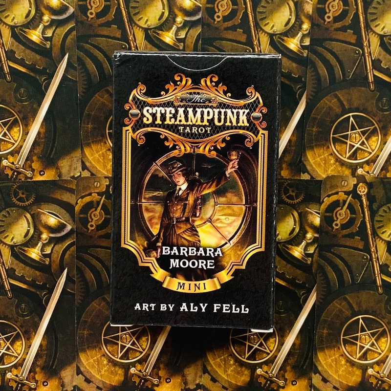 Steampunk mini Tarot cards Llewellyn